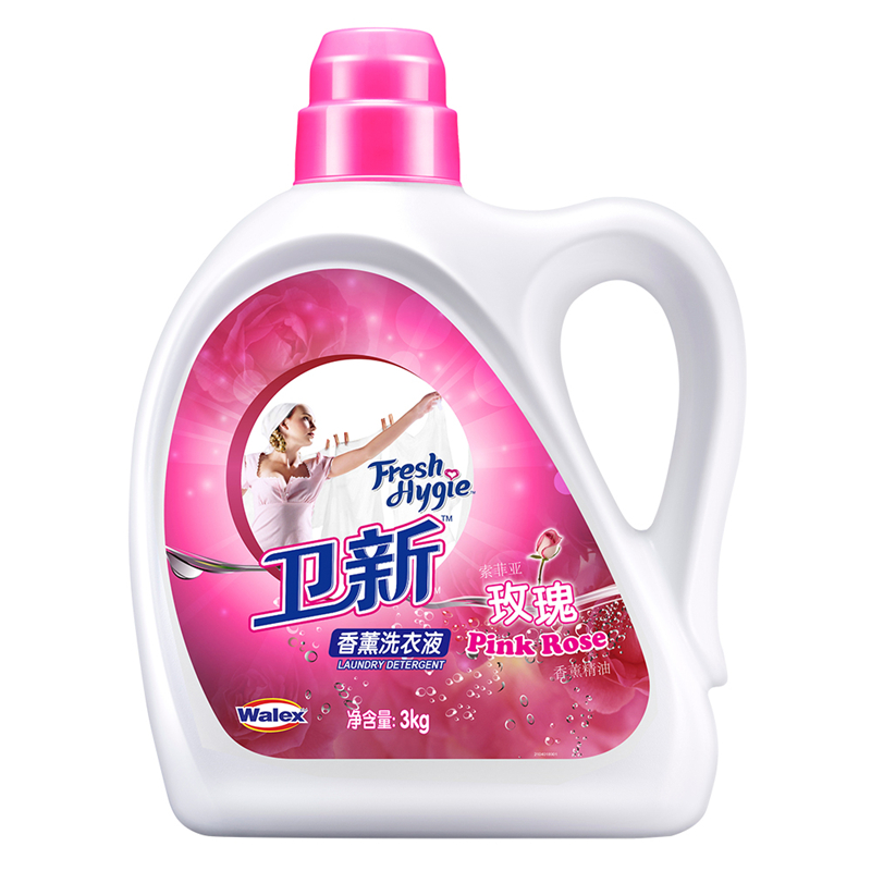 【天猫超市】卫新净白亮色柔顺护衣香薰索菲亚玫瑰洗衣液3kg