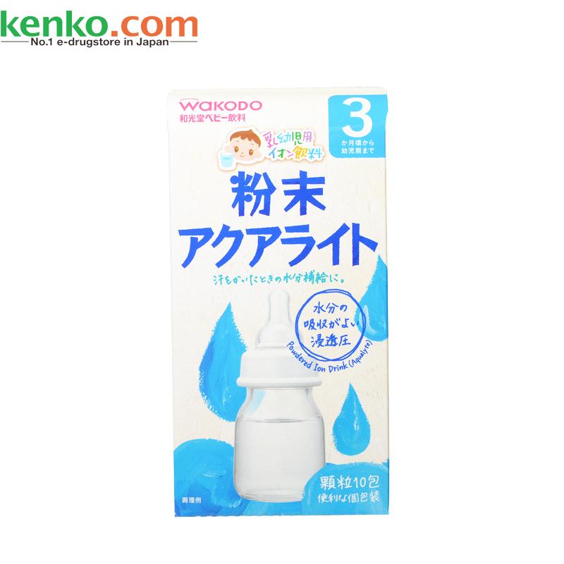 【日本直邮】wakodo和光堂婴儿电解质饮料 3.1g*10包 补充水分