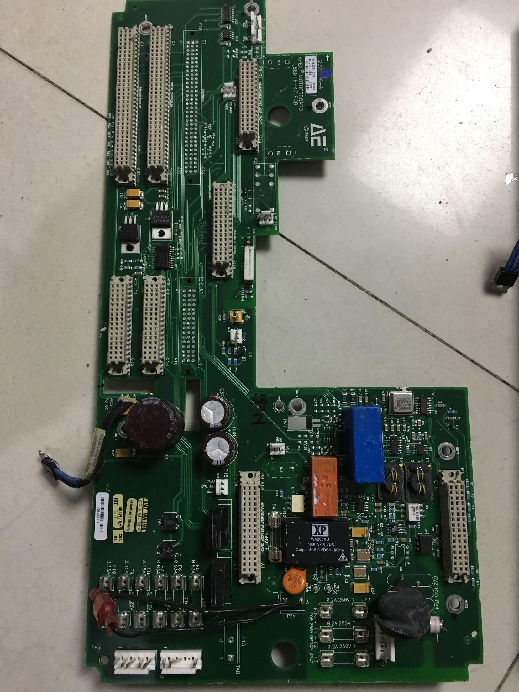 1315218C 1315227-01A 1315227D APEX