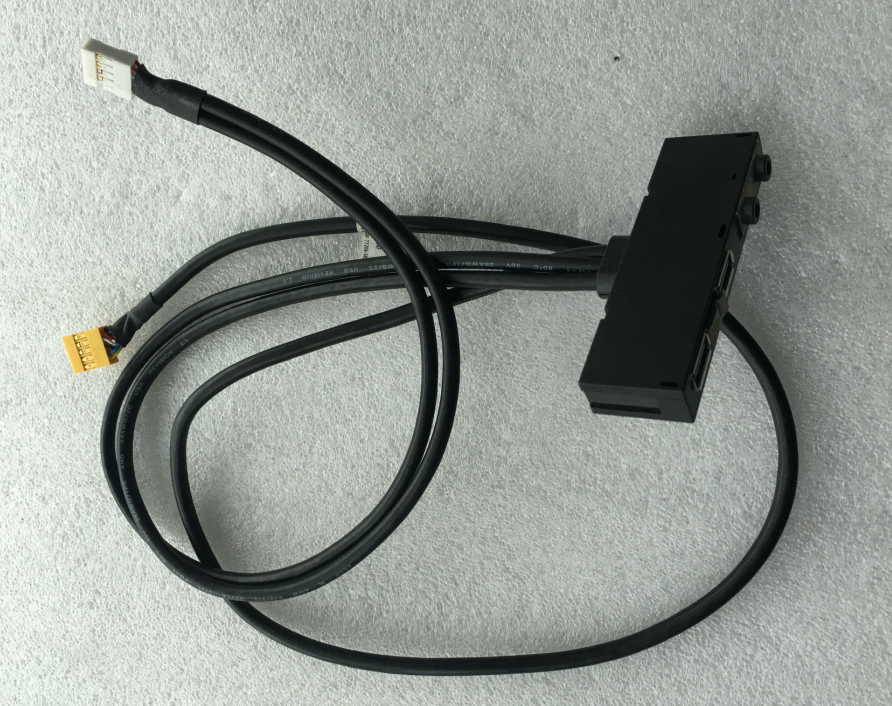Dell Dell XPS 8700 front USB audio components IO board component connecting line 7844F
