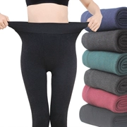 2017 mùa thu đông mới quần legging MM mới đặc biệt cộng với phân bón XL 200 cân chị béo cộng với quần nhung dày mặc phụ nữ