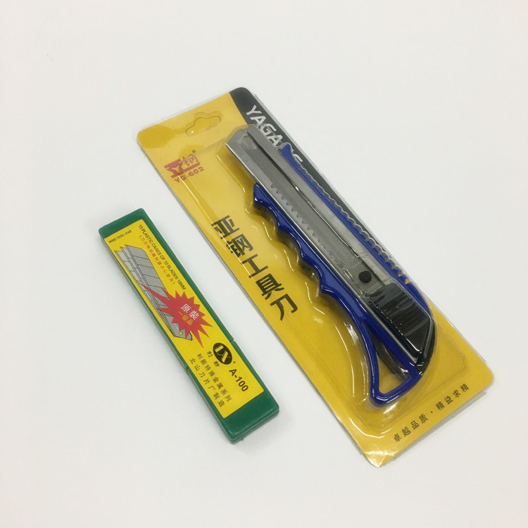 Wallpaper Knife Hand Cut Paper Knife Sheet Manual Electrician Knife Fine Art Knife Large Tool Knife Stainless Steel