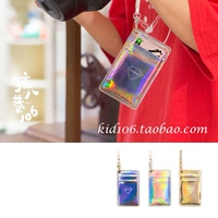 Bentoy thôi miên loạt laser bề mặt sáng sủa treo loại vận chuyển chủ thẻ / gói 3 lựa chọn ví gucci