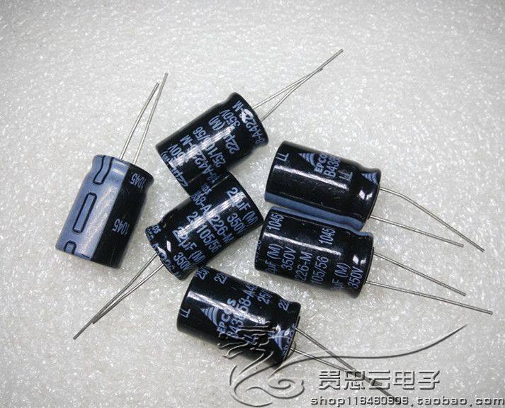 Germany EPCOS Siemens B43858 350V22UF high voltage bile machine filter electrolytic capacitor