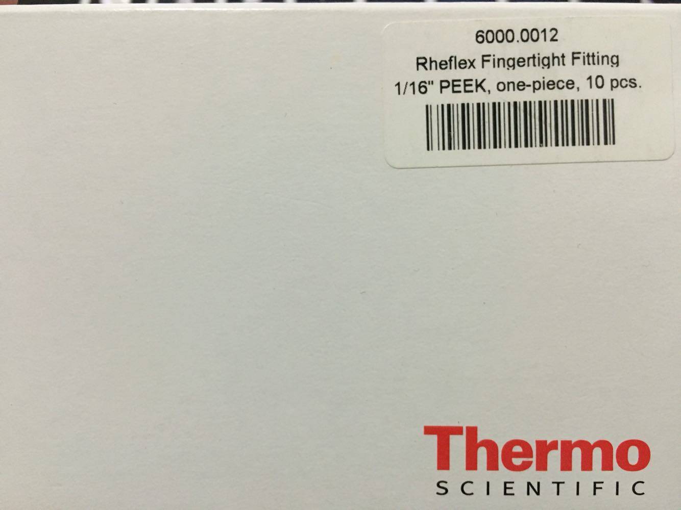 Thermo thermoelectric hand screw PEEK connector 6000 0012 1 16 10 box 6040 9502
