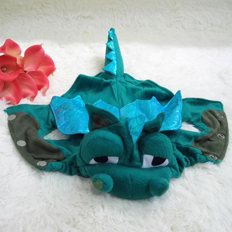 Dog dinosaur clothes pet autumn and winter two-legged clothes small dog Teddy VIP cute super cute cat transformation outfit