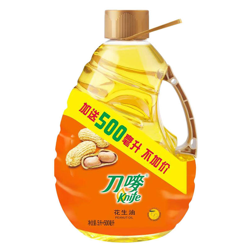 【天猫超市】刀唛花生食用油5.5L/瓶 新老包装随机发