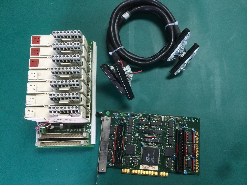ACCES PCIDIO48S OPTO 22 SNAP-IDC5D Data Acquisition Card