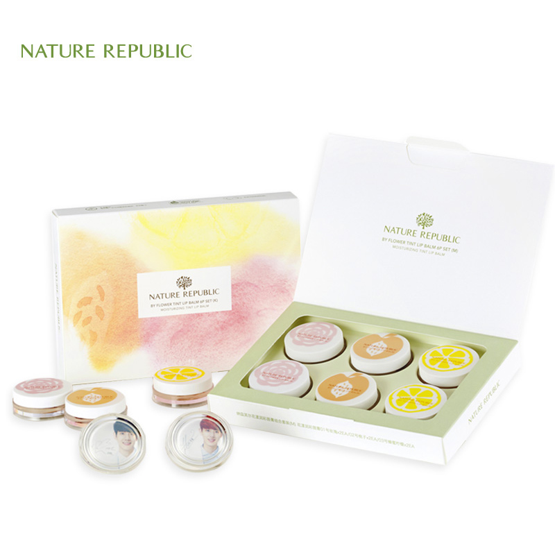 【天猫超市】Nature Republic纳益其尔花漾润彩唇膏组合套装（K）