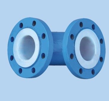 Lining F4 pipe fitting lining Teflon elbow steel lining elbow winding moulded PTFE elbow DN20-300