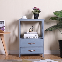 Simple bedside storage cabinet Small cabinet storage cabinet Multi-function economical solid wood bucket cabinet Nordic side cabinet