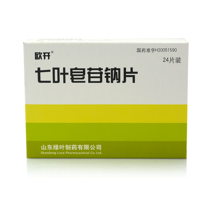 欧开 欧开 七叶皂苷钠片 30mg*24片/盒