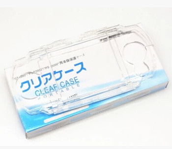 PSP3000 crystal case PSP200 crystal box PSP3000 ກະເປົ໋າໄປເຊຍກັນໂປ່ງໃສ ການຂົນສົ່ງຟຣີ