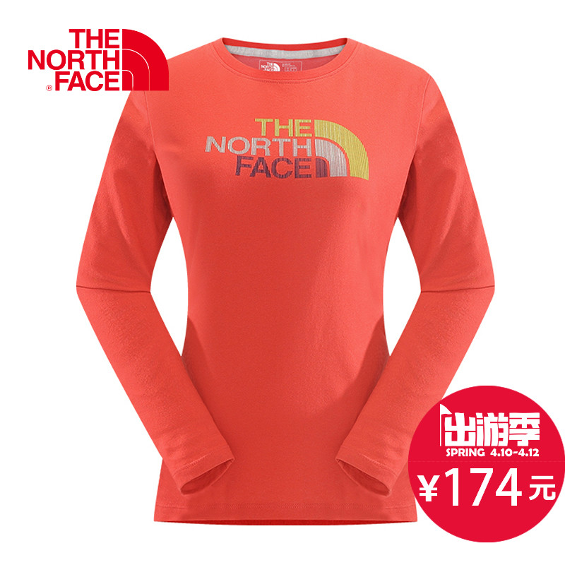 THE NORTH FACE/北面 女款速干长袖T恤CZD3