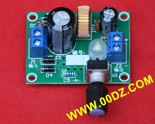 003 Electronic professional skills examination project LM2596 switch adjustable regulated power supply new technology training kit