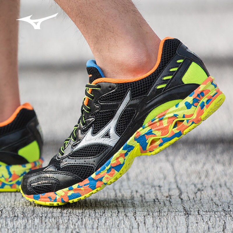 mizuno rainbow shoes