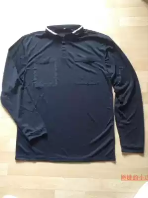 2015 Super League referee uniform football referee uniform black long sleeve suit