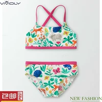 Mặc đồ MiniBoden cho bé gái 17 Mùa hè dành cho trẻ em đồ bơi trẻ em phim hoạt hình