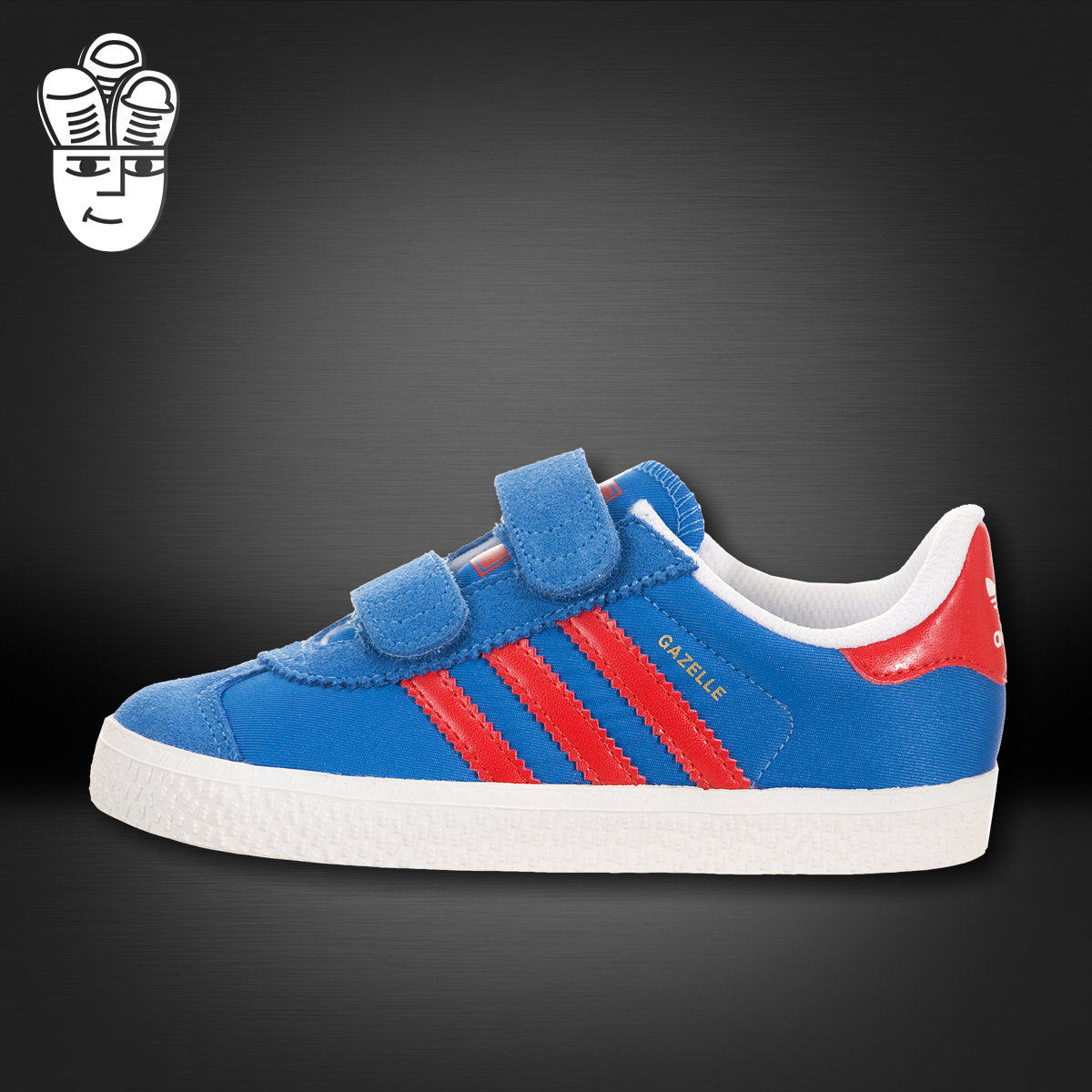阿迪达斯 Adidas Gazelle 2 CF 三叶草宝宝鞋 婴儿鞋 运动休闲鞋