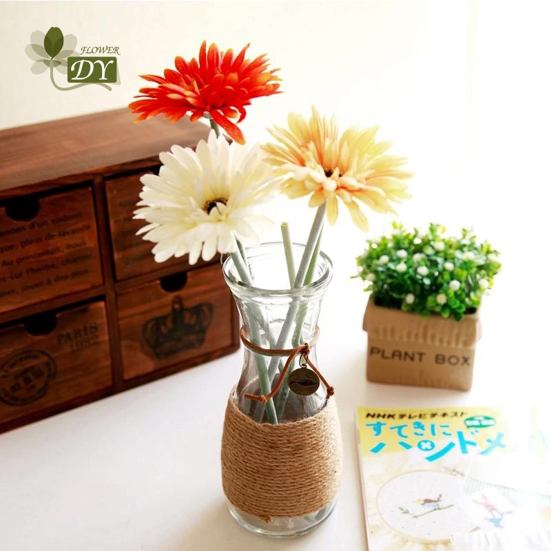 High simulation Gerbera small daisy Home decoration table decoration simulation flower fake flower silk flower Chrysanthemum