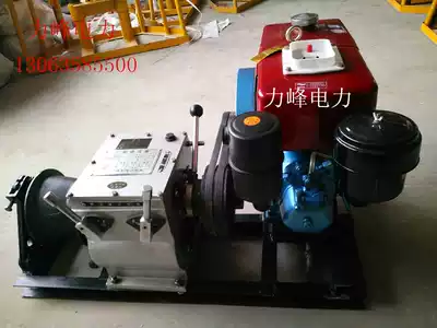 Electric diesel winch machine motor winch diesel engine Mill tractor 3 tons 5 tons