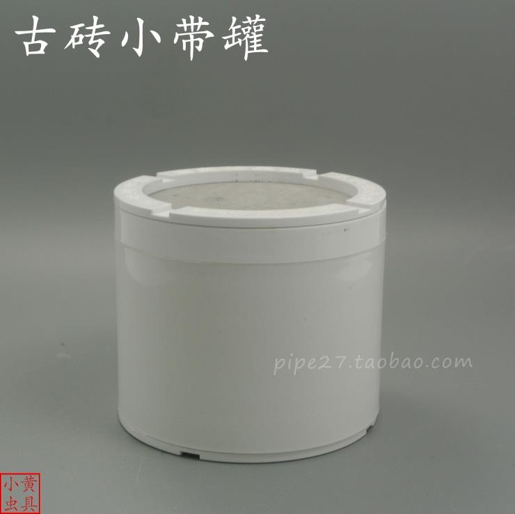 Plastic inlaid ancient brick small belt tank Qingqi practical new cricket pot with tank with tank