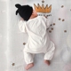 Nụ hôn mẹ Lele nữ bé Xiêm quần áo mùa thu và trang phục mùa đông phù hợp với áo khoác bé nam mùa đông sơ sinh quần áo liền thân thu đông cho bé Áo liền quần