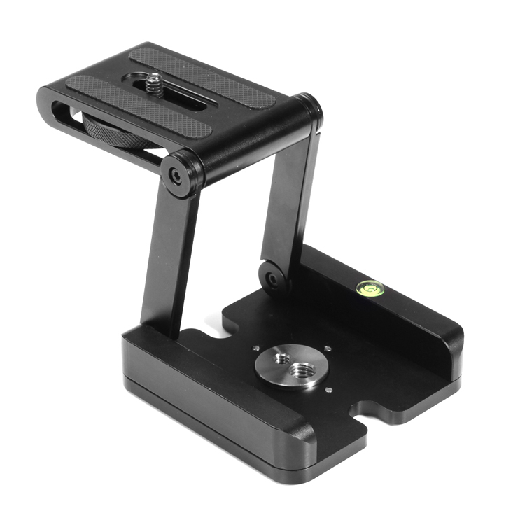 Z-type quick folding tripod head desktop tripod slide rail camera micro-distance frame portable light