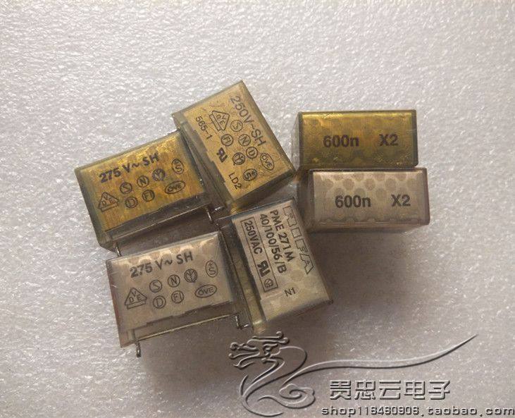 Disassembly Sweden RIFA PME271 275V0 6UF 604 Advanced Transparent Film Capacitor