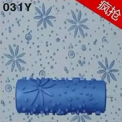 5 inch soft offset printing roller wallpaper paint knurling mold diy shaking sound with the same wall pattern roller 031Y