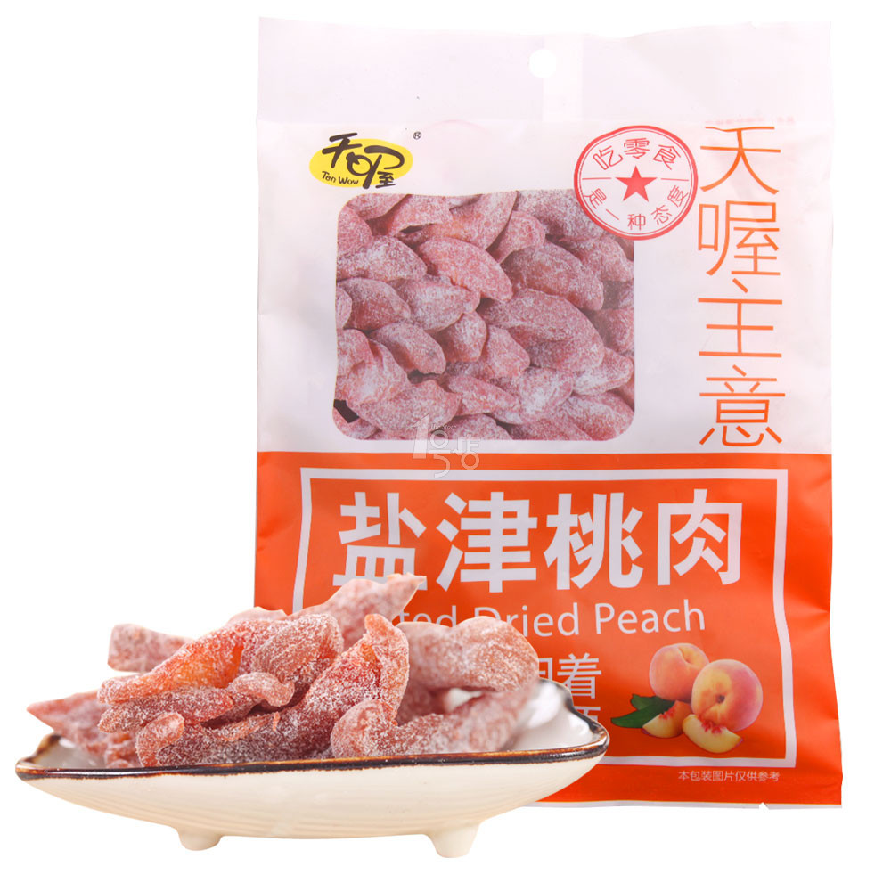 天喔盐津桃肉 120g