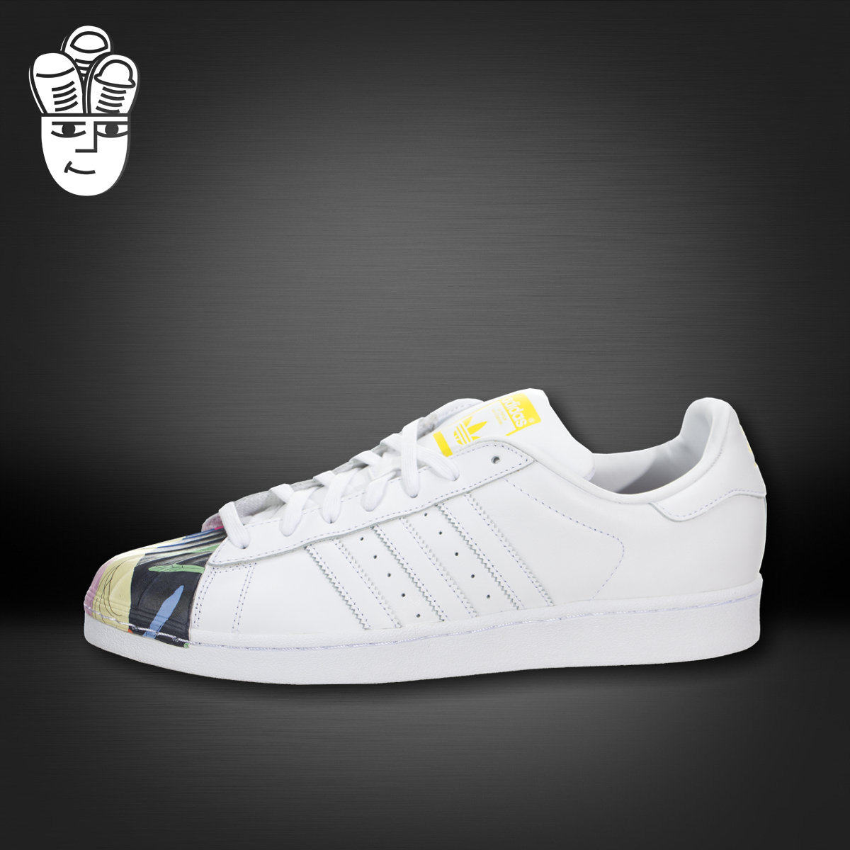 Adidas Superstar Supershell 贝壳头板鞋 运动休闲鞋 艺术限量