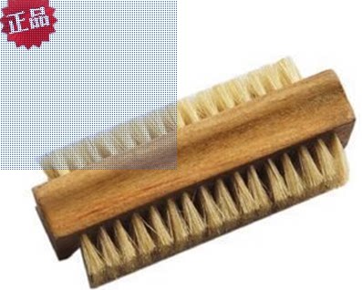 Special double - sided hand brush Subwood massage brush essential oil massage brush fingernail brush wooden hand brush