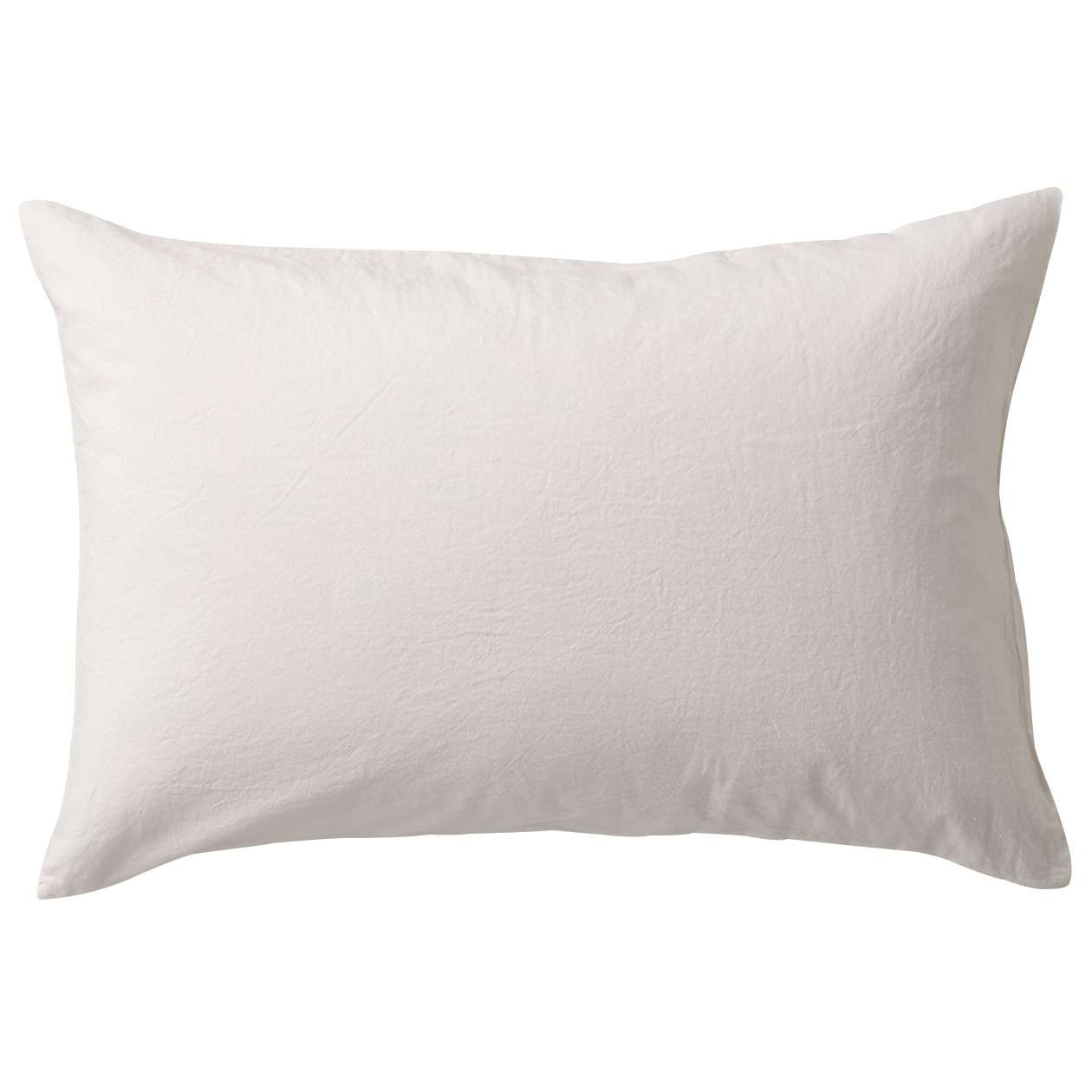 MUJI 水洗棉枕套
