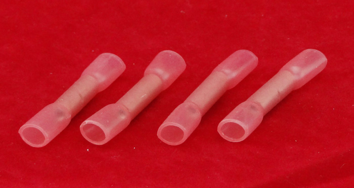 10 wire wiring terminals closed terminals with 0 5-1 red waterproof heat-shrink terminals 5-1-5 squared