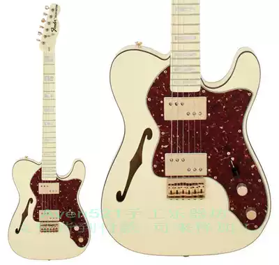 Customized Fenders 72 Telecaster Thinline electric guitar