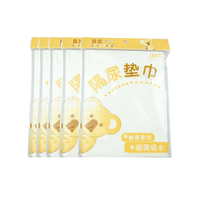 喜多隔尿垫巾100入（5包）