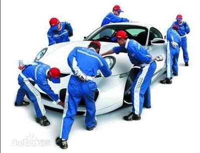 Chongqing auto polishing wax coating sealing glaze plating scratch treatment can bring its own material to finish the work