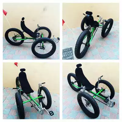 TRIMATRIX lying riding thick tire mountaineering bike BARAOOKA 20 snowmobile reclining beach bike