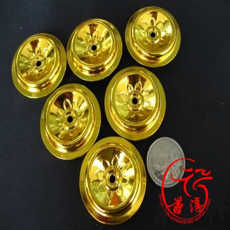 Edible oil floating sub-wick crisp oil candle liquid accessories aluminium floating lamps