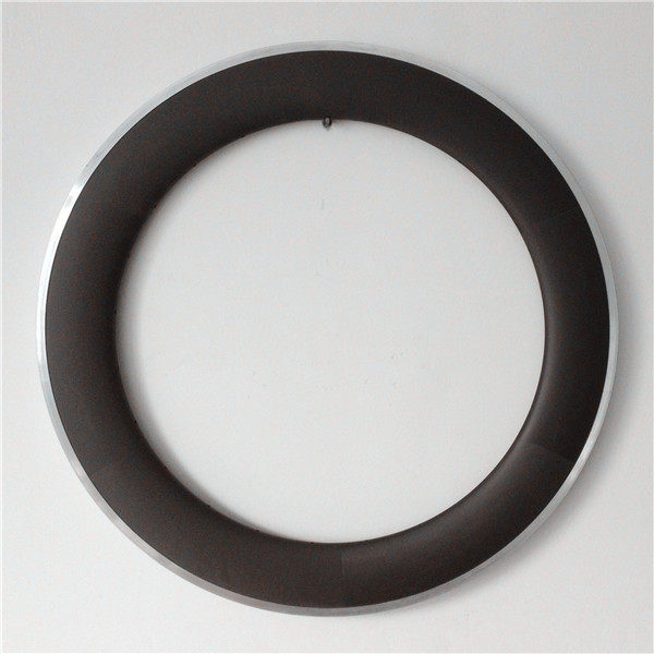 80MM opening carbon ring aluminium edge carbon rim road rim 25MM wide aluminium brake edge G3 hidden hole