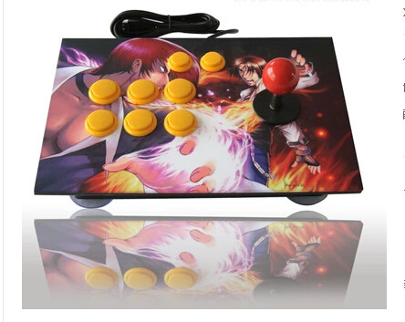 joystick ຂວາມືສອງເທົ່າ battle backhand joystick 9798 Street Fighter fight USB game arcade game joystick handle