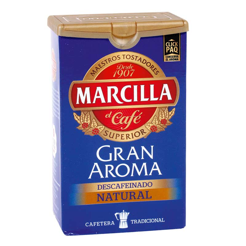 西班牙进口MARCILLA脱因咖啡200克*2盒