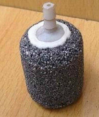 Bubble stone sand head