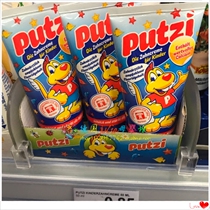 German Putzi children toothpaste 1-6 years old can swallow baby moth-proof baby baby food