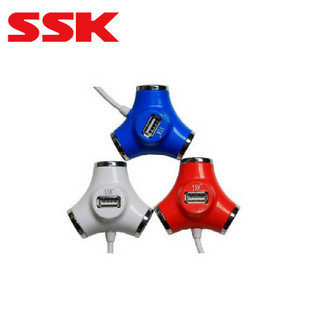 SSK Biaowang SHU012 water pipe USB HUB one drag four hub 2 0 high-speed expansion USB one point 4