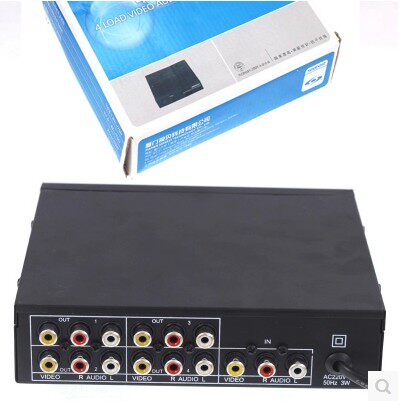 View Bebe SB-104VA Engineering Home 4 Way of view Audio amplification Dispenser AV signal in four out of 4-way