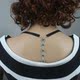 Đồ lót dây đeo chéo bra chống trượt vẻ đẹp dây đeo gợi cảm dát rhinestone từ cổ áo bra dây đeo quây hoang dã dây áo lót sợi bún Vai tráng