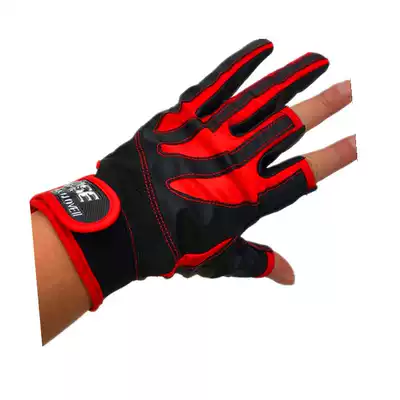 Keith fishing gloves exposed 3 fingers half finger men and women anti-skid fishing gloves summer sunscreen fishing gloves