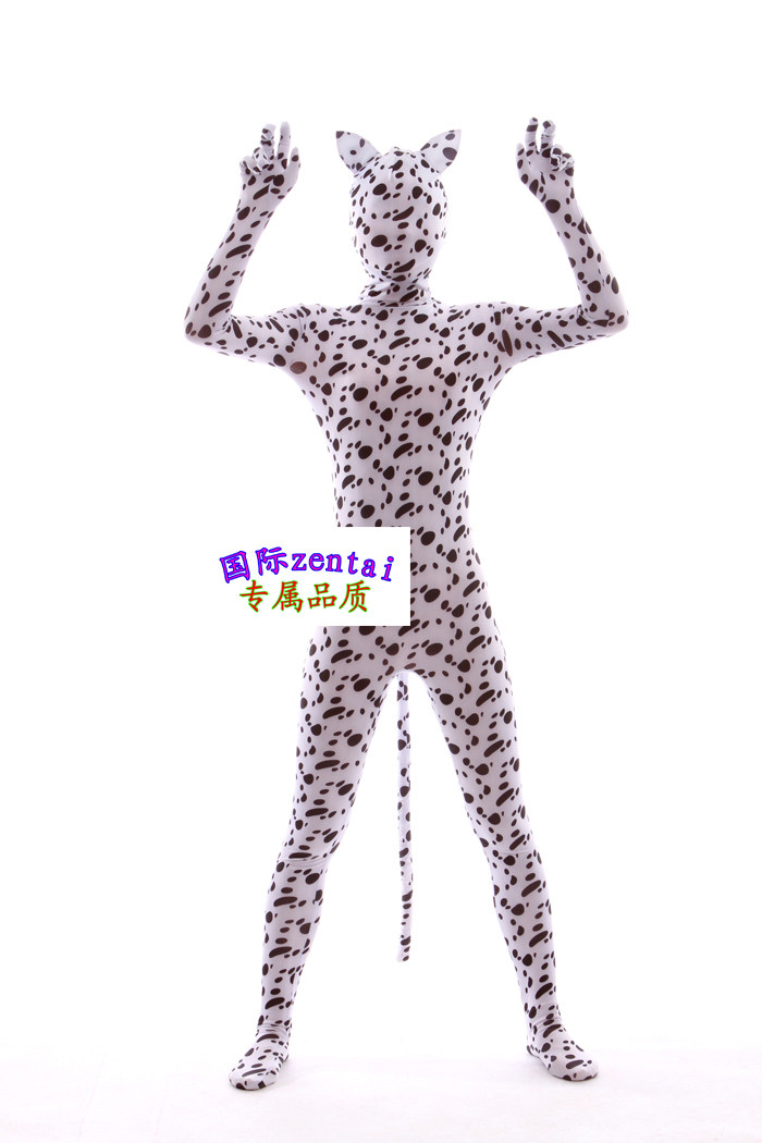Spotted Cartoon Animation Stage Performance Costumes Cartoon Costumes Doll Play Costumes One-piece All-Inclusive Tights
